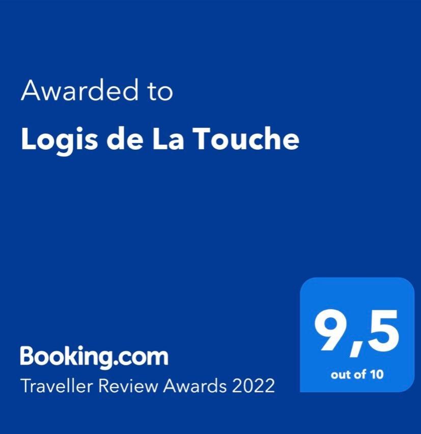 Logis De La Touche Bed & Breakfast Saint-Hilaire-des-Loges Bagian luar foto